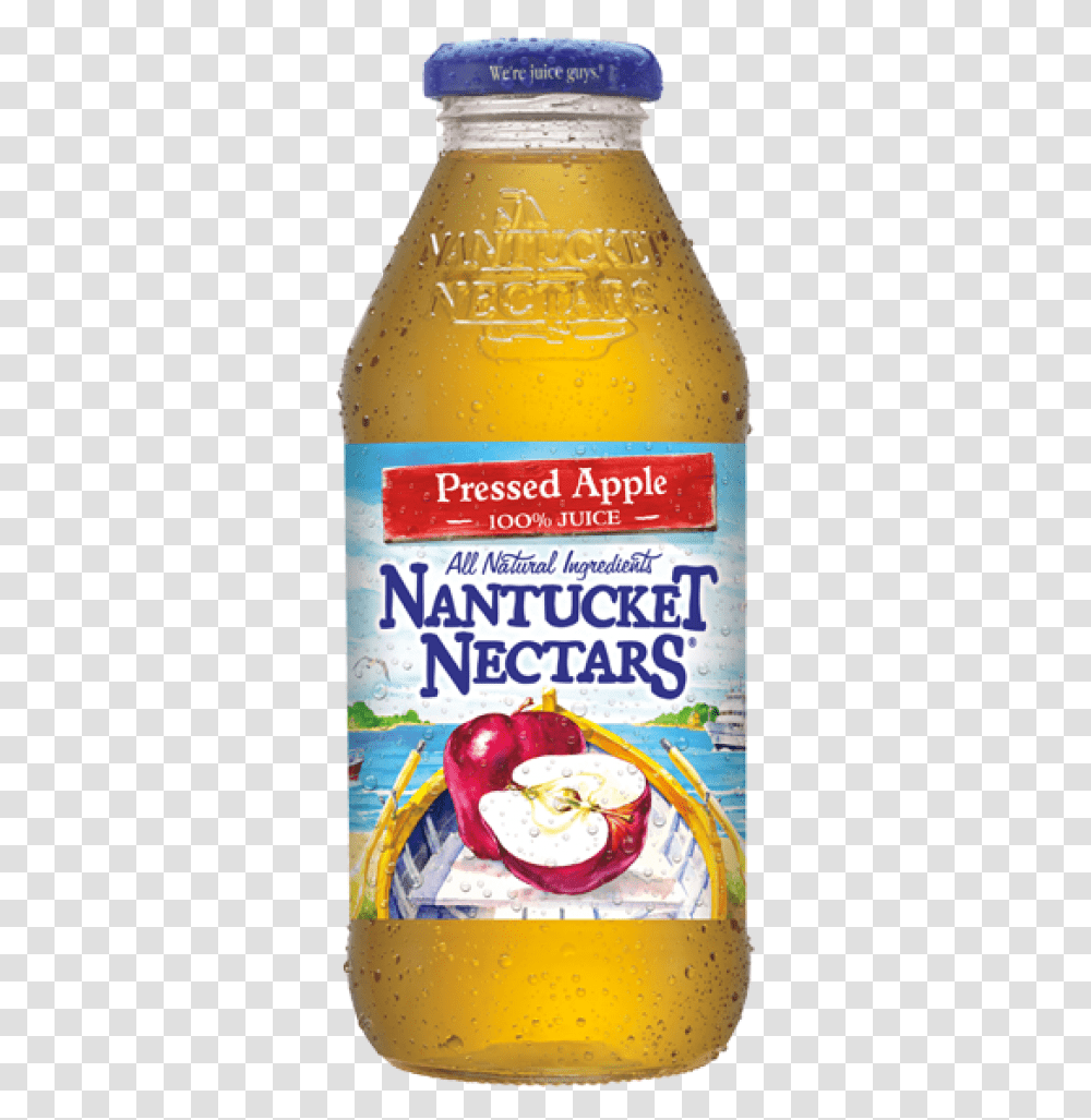 Nantucket Nectars Premium Apple Juice Nantucket Nectars Pressed Apple, Beverage, Drink, Bottle, Beer Transparent Png
