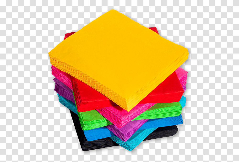 Napkin Colour Tissue Paper, Box, Foam, File Folder, File Binder Transparent Png