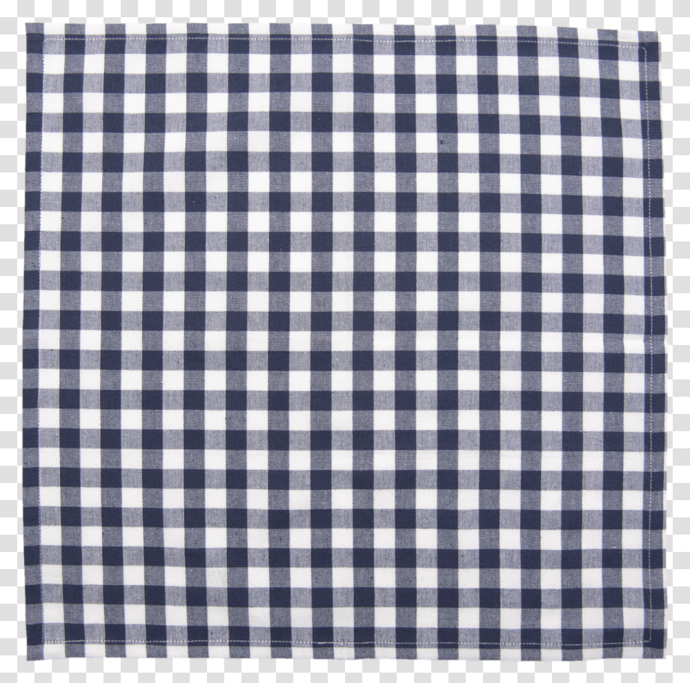 Napkin Picknick Blue Blue And White Checkered Cloth, Rug, Tablecloth, Pattern, Tartan Transparent Png