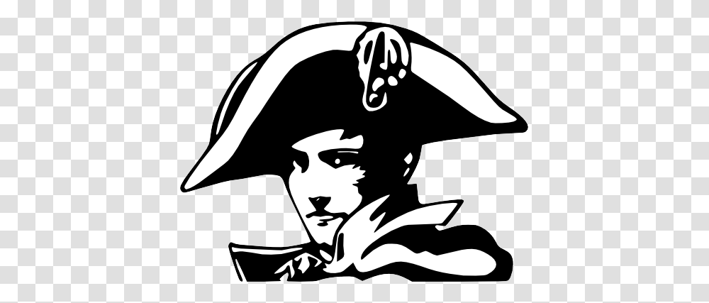 Napoleon, Celebrity, Stencil, Helmet Transparent Png