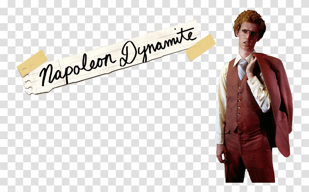 Napoleon Dynamite Napoleon Dynamite No Background, Tie, Person Transparent Png