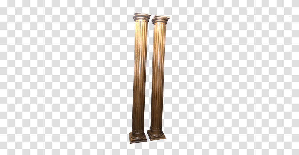 Napoleon Iii Style Tall Fluted Columns Sothebys Home, Architecture, Building, Pillar, Stilts Transparent Png