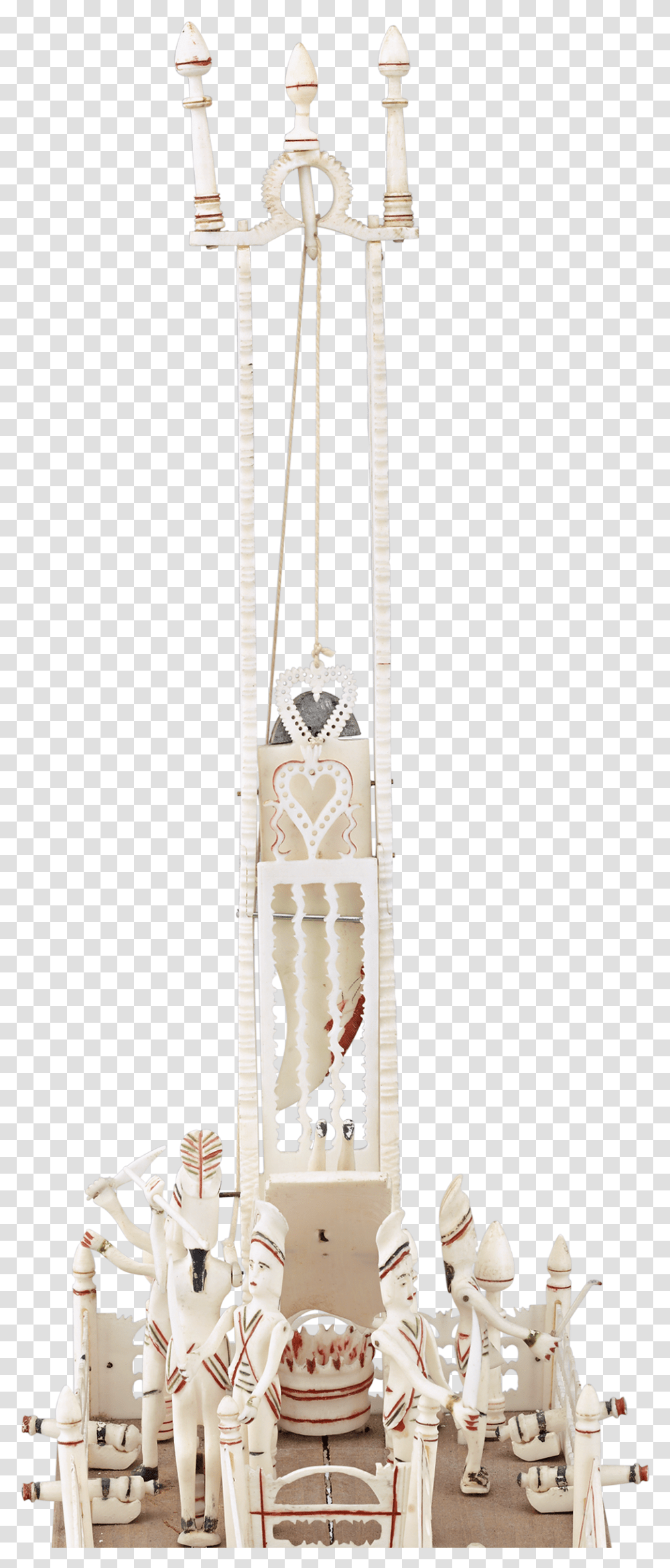 Napoleonic Prisoner Of War Guillotine Tower, Pendant, Necklace, Jewelry, Accessories Transparent Png