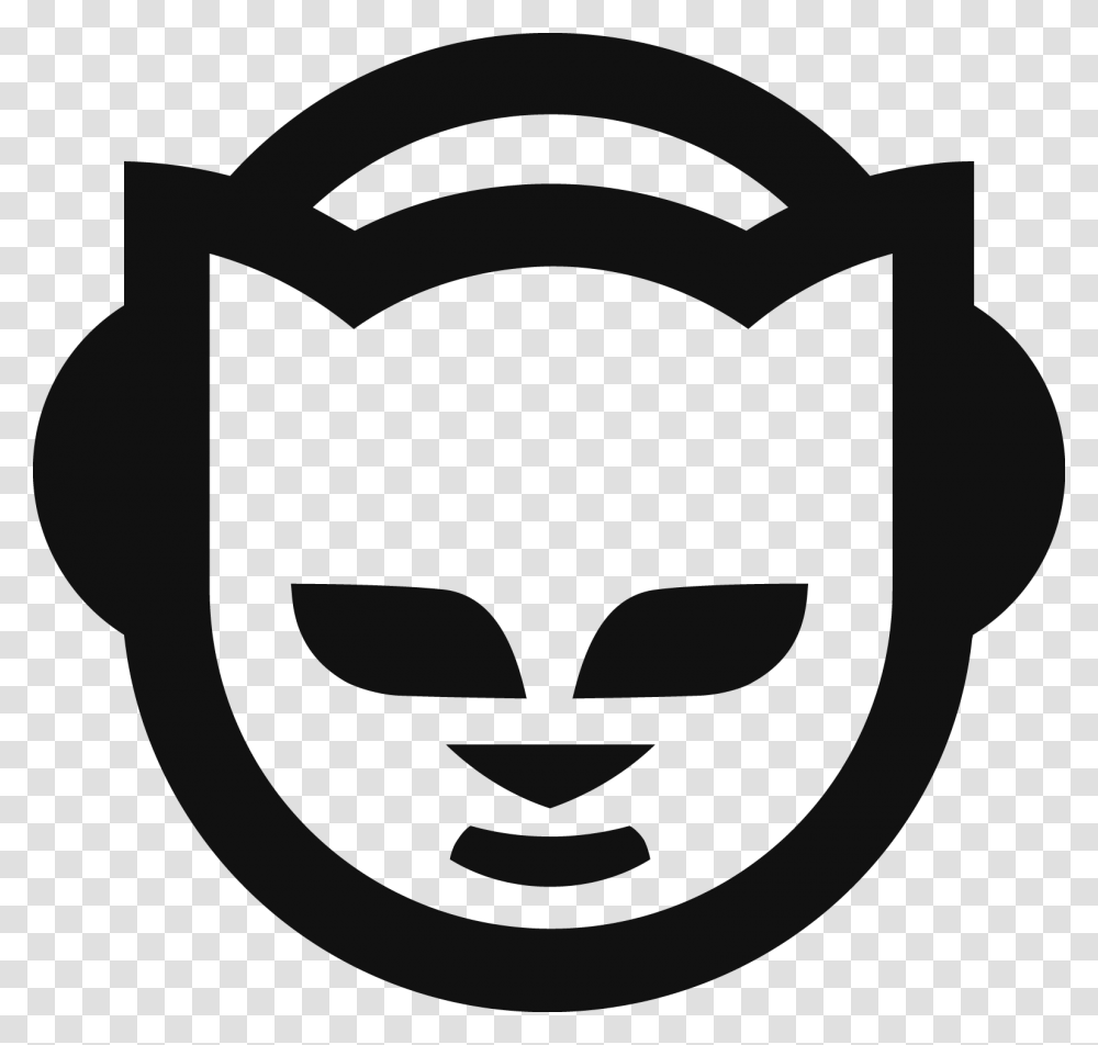 Napster Logo, Stencil, Trademark, Label Transparent Png