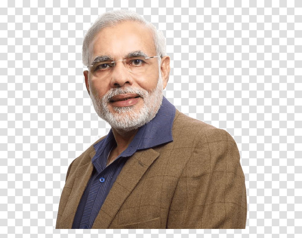 Narendra Modi, Face, Person, Man, Beard Transparent Png