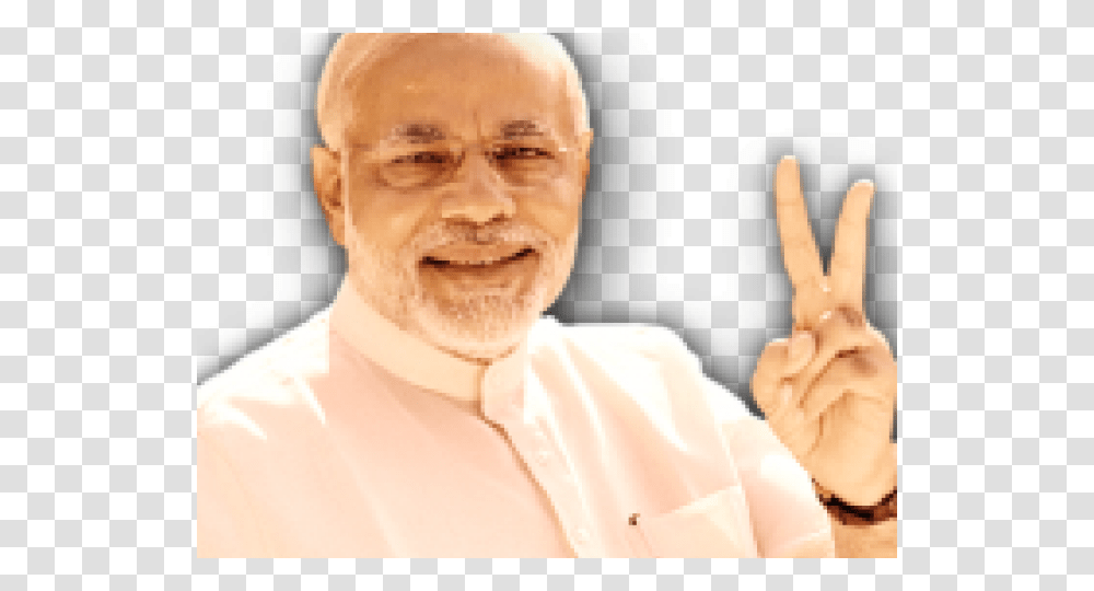 Narendra Modi Hd, Person, Human, Face, Thumbs Up Transparent Png