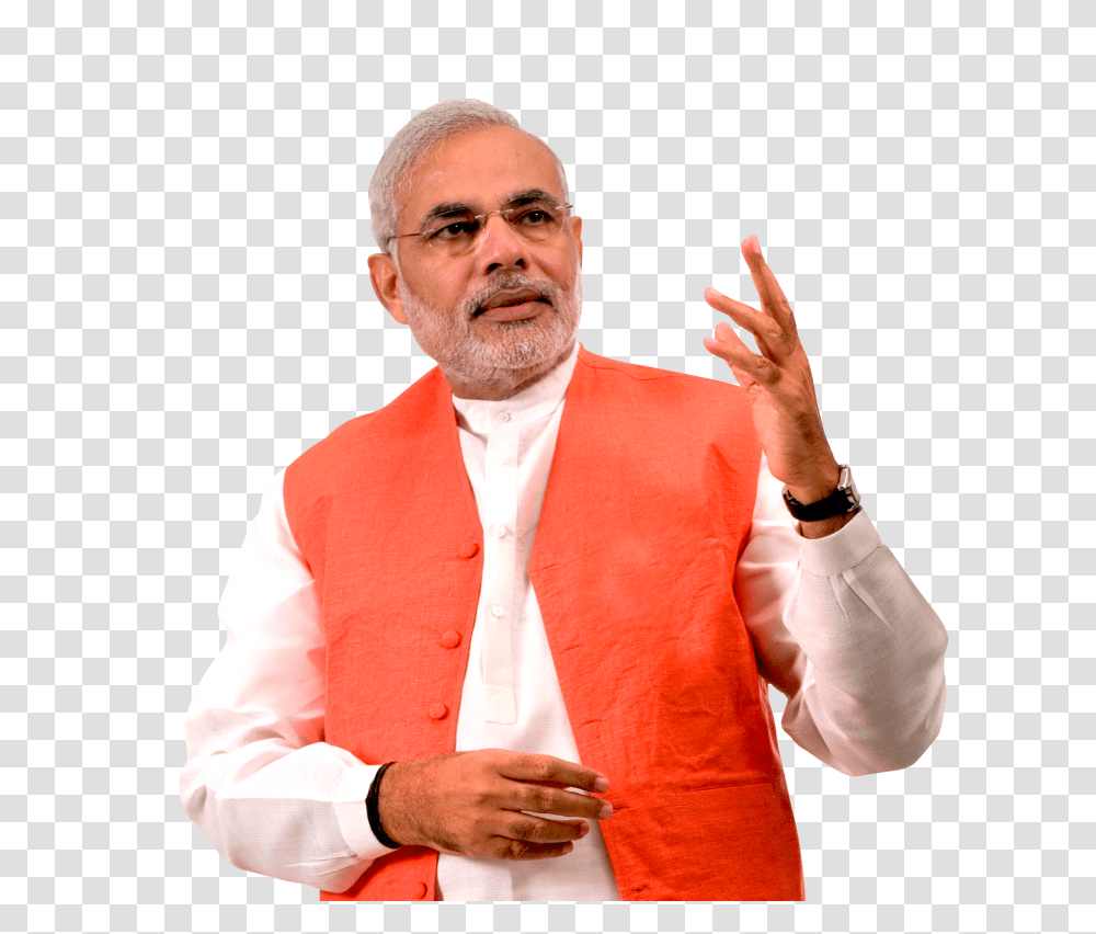 Narendra Modi Image, Person, Human, Apparel Transparent Png