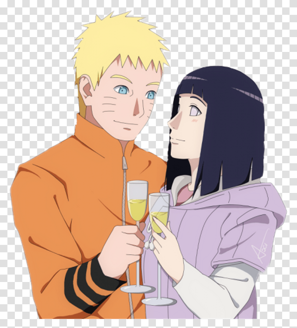 Naruto And Hinata In Boruto Naruto And Hinata Love, Person, Human, Dating, Beverage Transparent Png