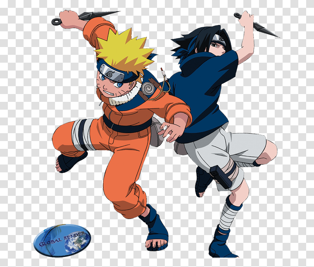 Naruto And Sasuke Cool, Person, People, Astronaut Transparent Png