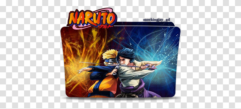 Naruto Anime Naruto Vs Sasuke Poster, Person, Human, Archery, Sport Transparent Png