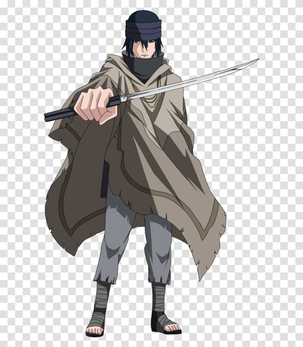 Naruto Ashura Clipart Sasuke 19 Years Old, Apparel, Samurai, Person Transparent Png