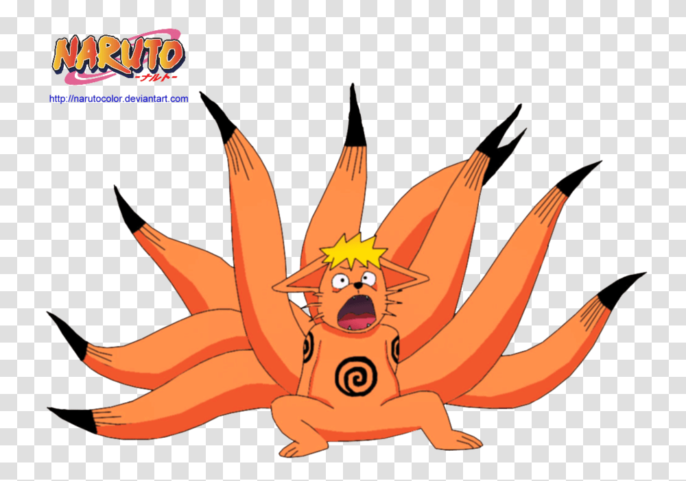 Naruto Baby Kurama, Animal, Sea Life, Food Transparent Png