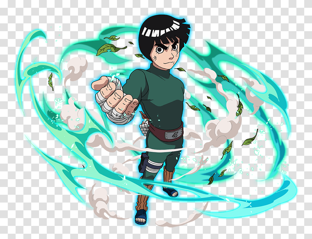 Naruto Blazing Rock Lee, Person, Hand Transparent Png