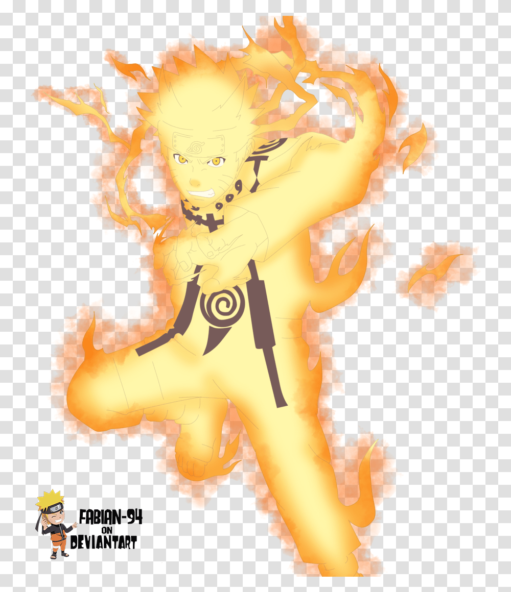 Naruto Chakra Mode, Fire, Flame Transparent Png