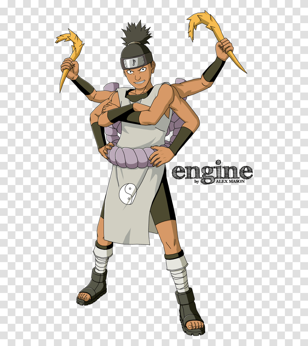 Naruto Characters Naruto Kidomaru, Helmet, Person, Costume Transparent Png