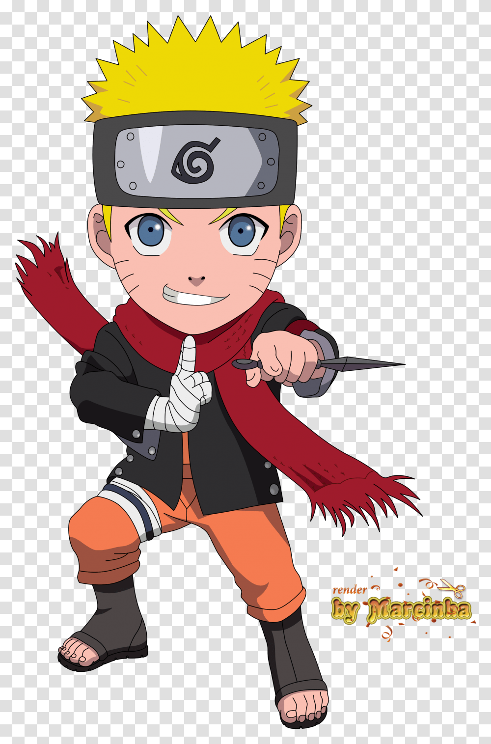 Naruto Chibi, Person, Human, Performer, Ninja Transparent Png