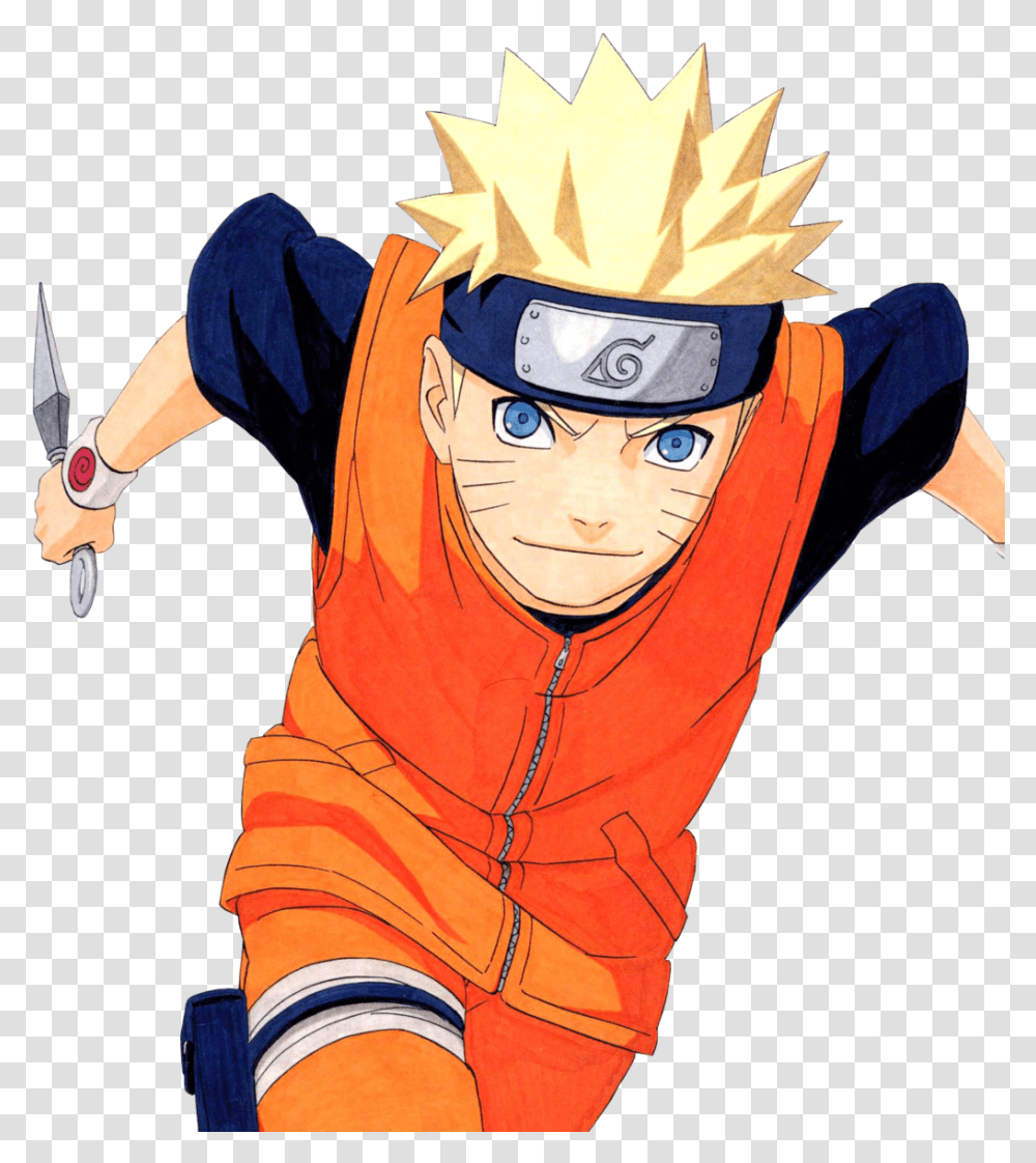 Naruto Hd, Person, Comics, Book Transparent Png