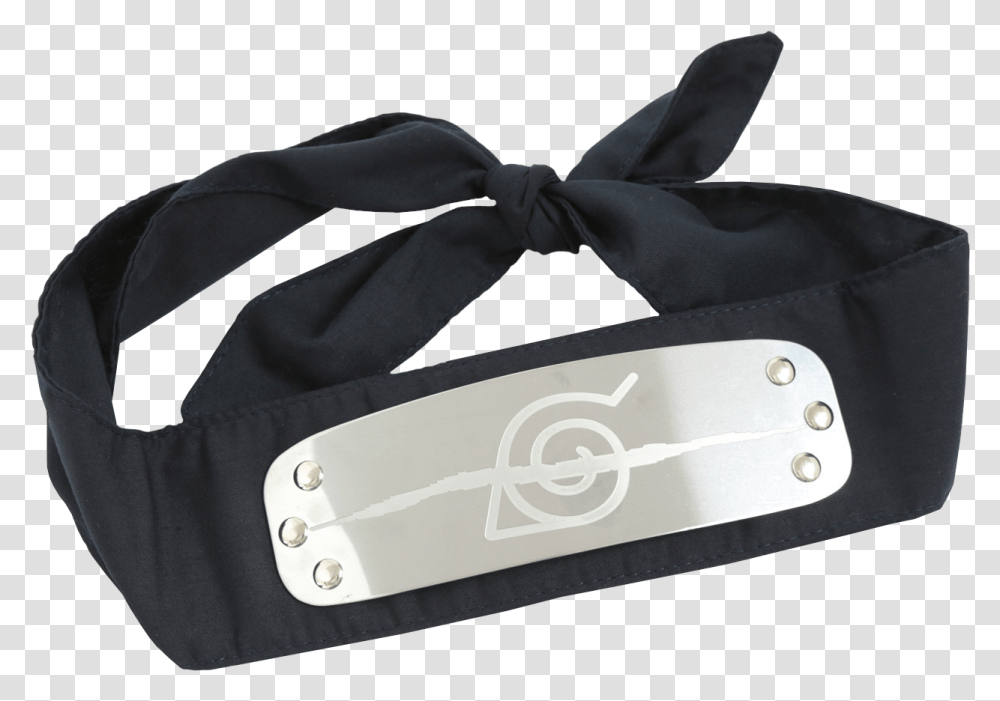 Naruto Headband Naruto Headband Crossed Out, Apparel, Strap, Buckle Transparent Png