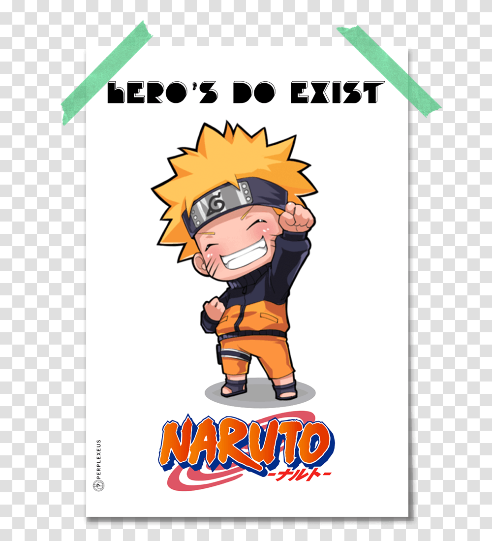 Naruto Heroes Do Exist Chibi Character Sketch Style Naruto Chibi, Poster, Advertisement, Person, Human Transparent Png