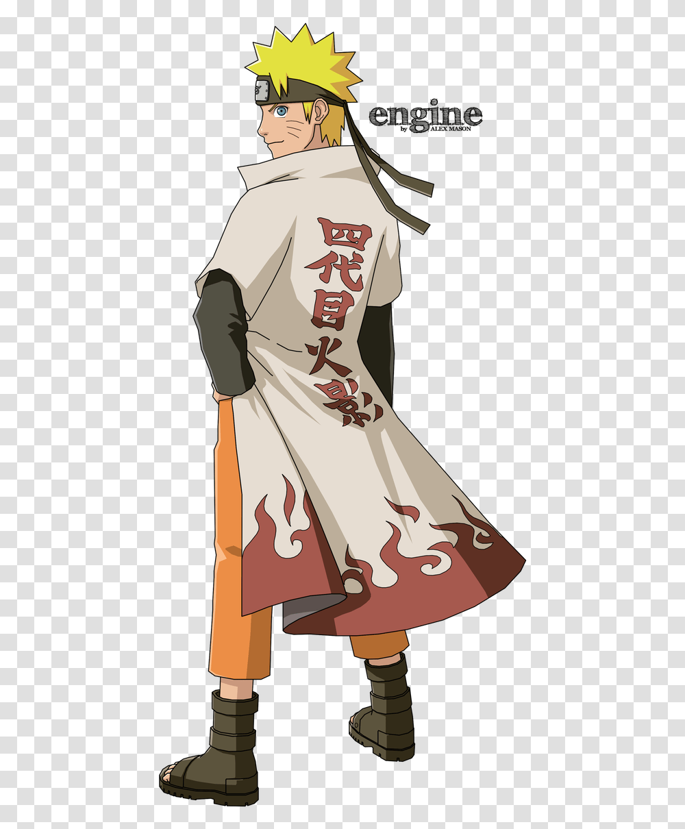 Naruto Hokage, Person, Robe Transparent Png