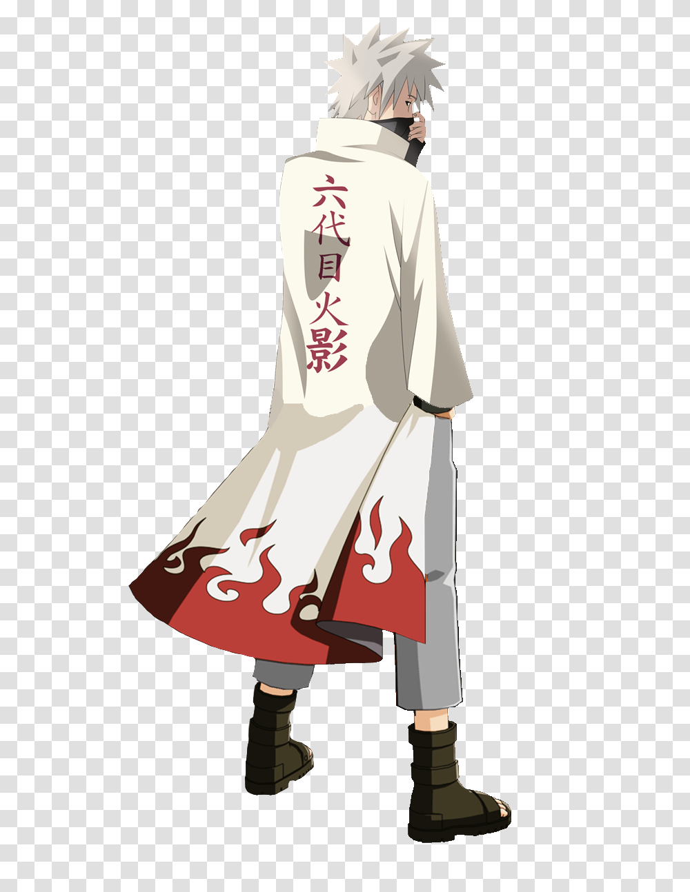 Naruto Hokage Kakashi Hokage, Person, Fashion, Robe Transparent Png