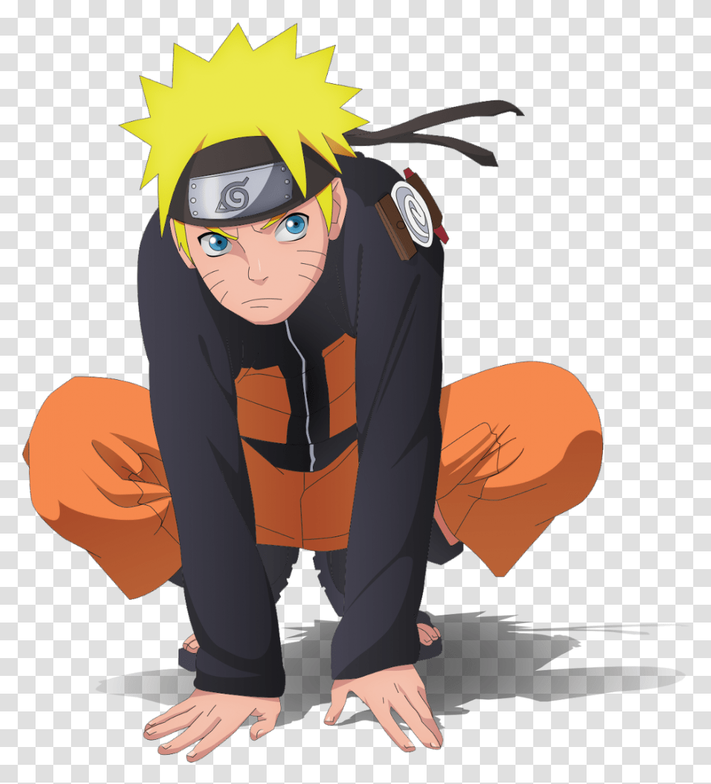 Naruto Hokage, Person, Face, Female, Kneeling Transparent Png