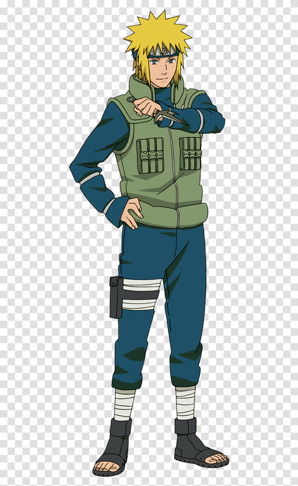 Naruto Minato, Sleeve, Long Sleeve, Person Transparent Png