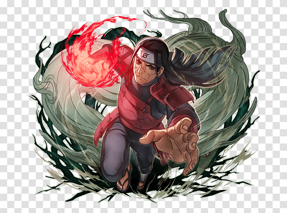 Naruto Ninja Blazing Hashirama, Person, Human, Comics, Book Transparent Png