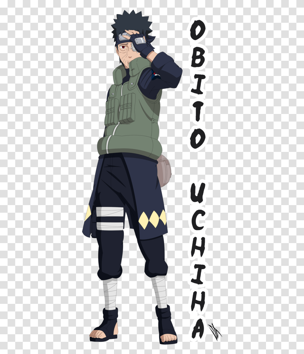 Naruto Obito As Jounin, Person, Number Transparent Png