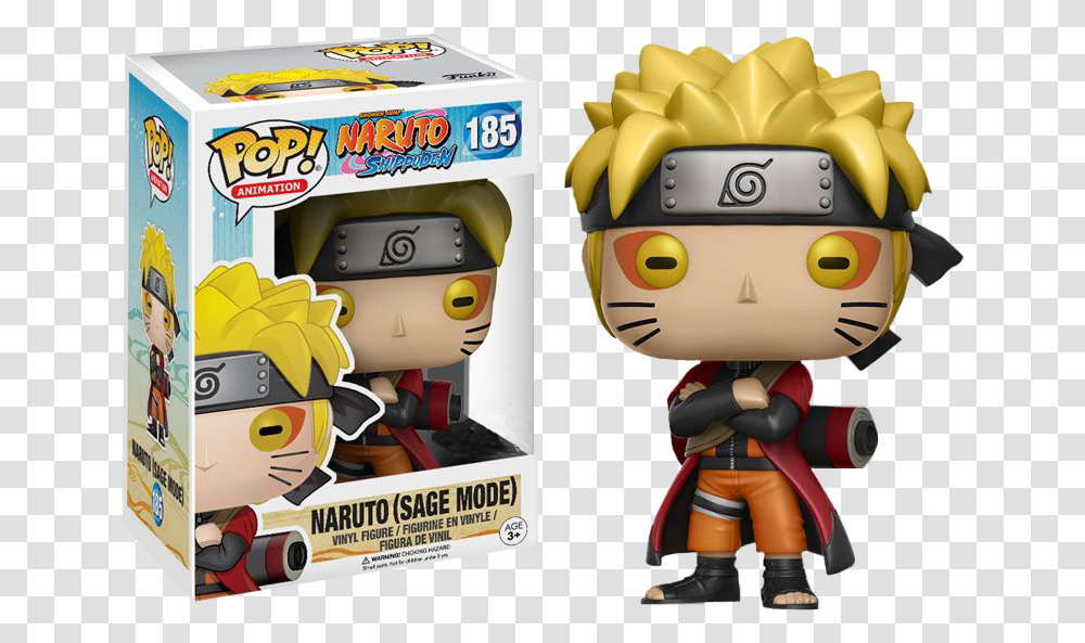 Naruto Pop Vinyl Sage Mode, Toy, Robot Transparent Png