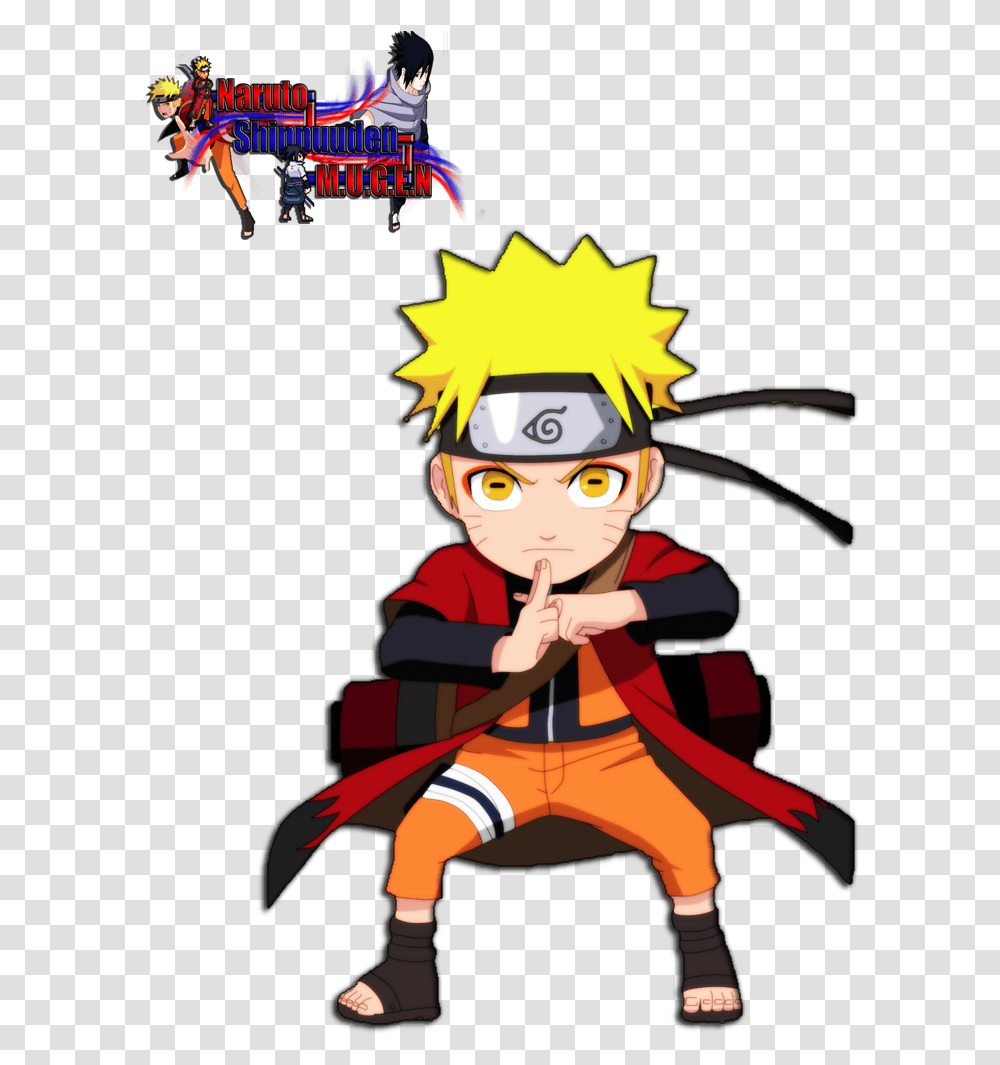 Naruto Sage Mode Chibi, Person, Elf Transparent Png
