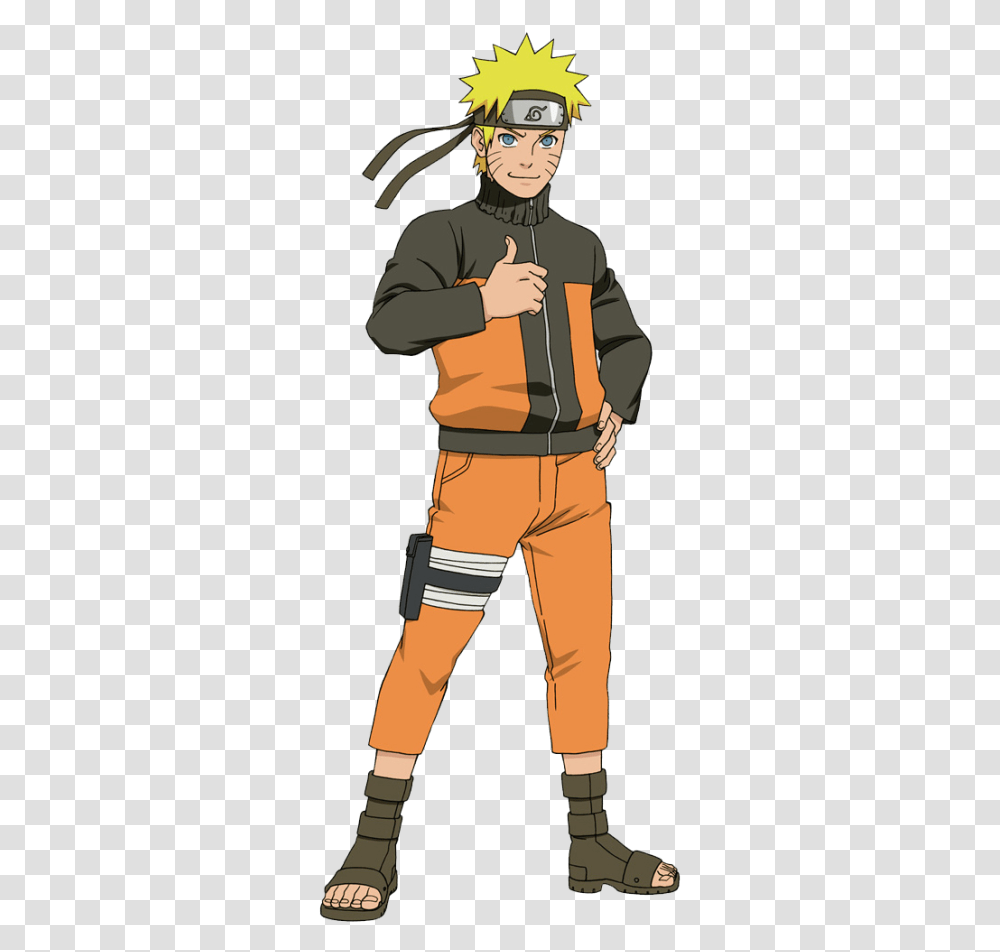Naruto Shippuden Full Body, Person, Pants, Jeans Transparent Png