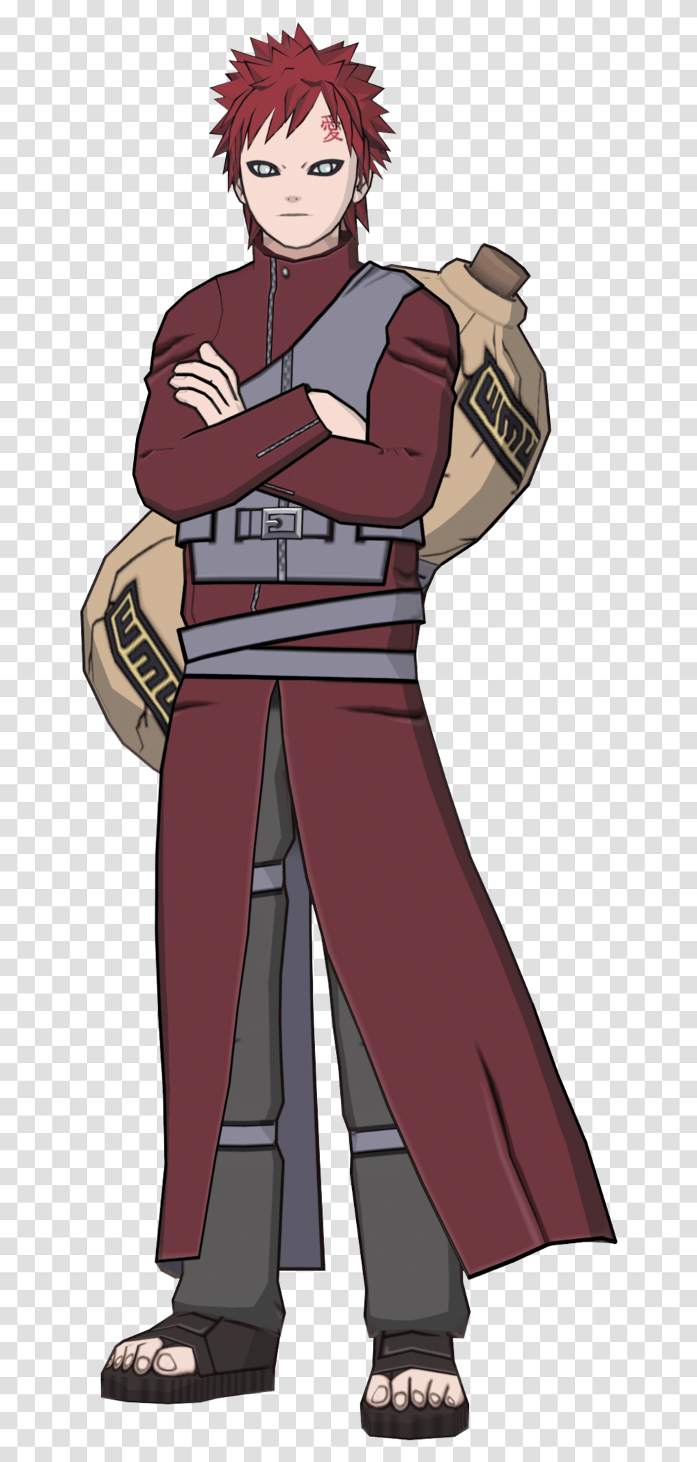 Naruto Shippuden Gaara, Costume, Person, Sleeve Transparent Png