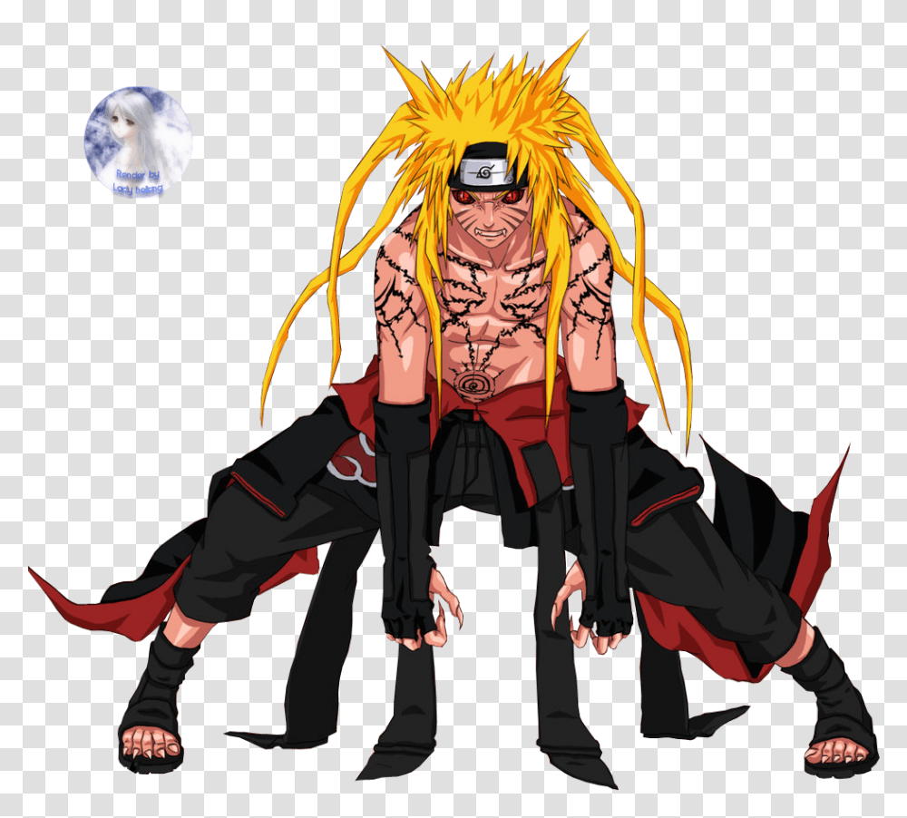 Naruto Shippuden Kyubi, Person, Costume, Moon Transparent Png