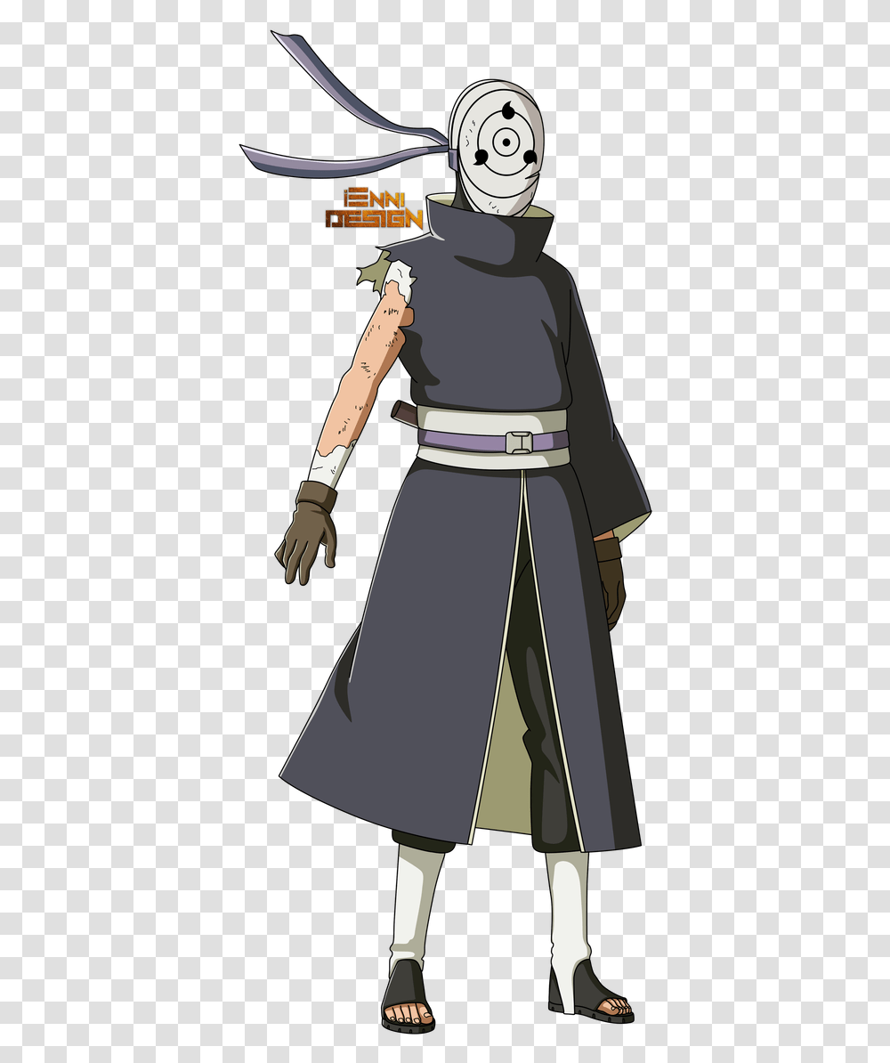 Naruto Shippuden Obito, Sleeve, Long Sleeve, Costume Transparent Png