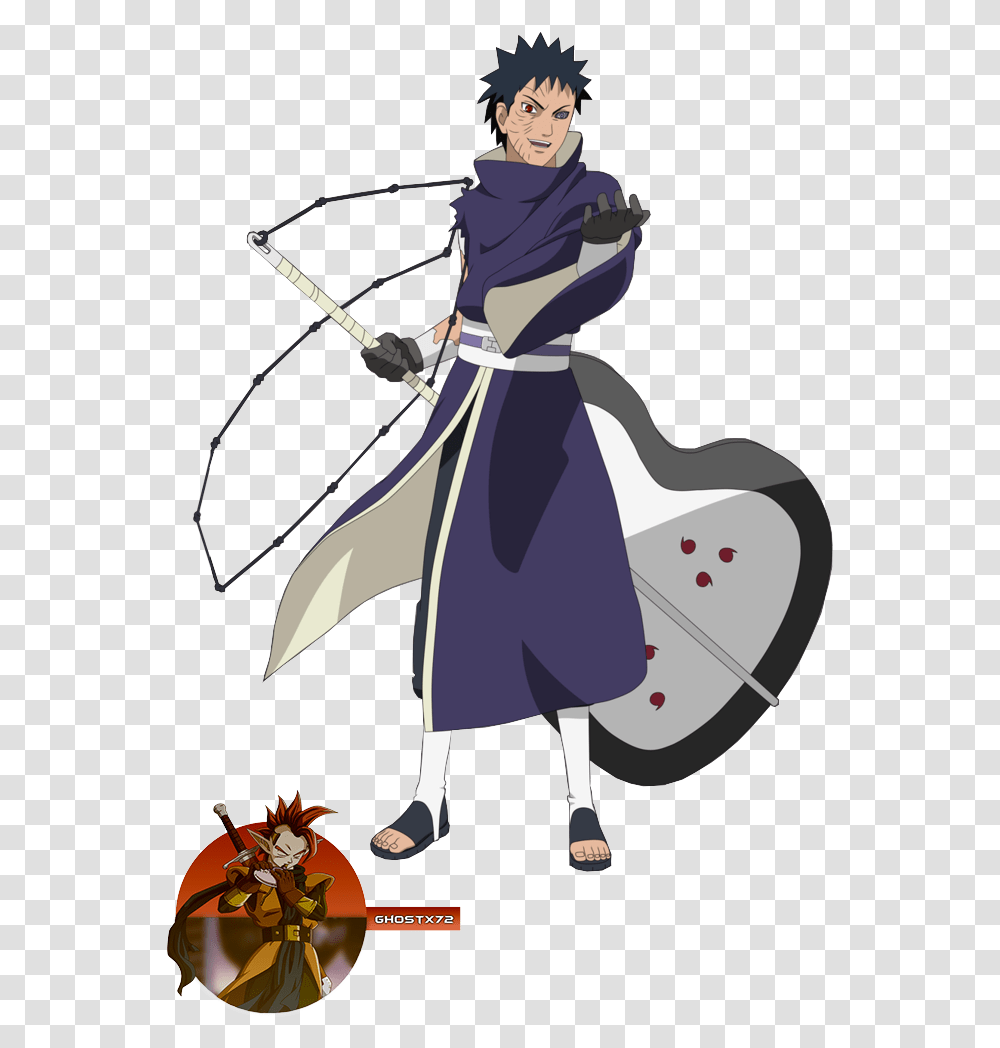 Naruto Shippuden Obito Render, Person, Human, Samurai Transparent Png