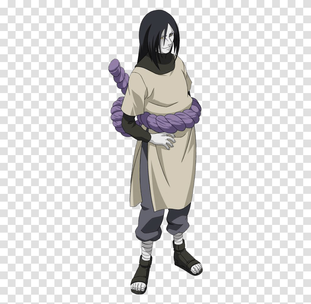 Naruto Shippuden Orochimaru, Person, Costume, Book Transparent Png