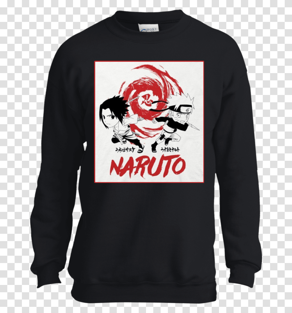 Naruto Shippuden Shinobi Chibi Youth Ls Shirtsweatshirthoodie T Shirt, Sleeve, Apparel, Long Sleeve Transparent Png