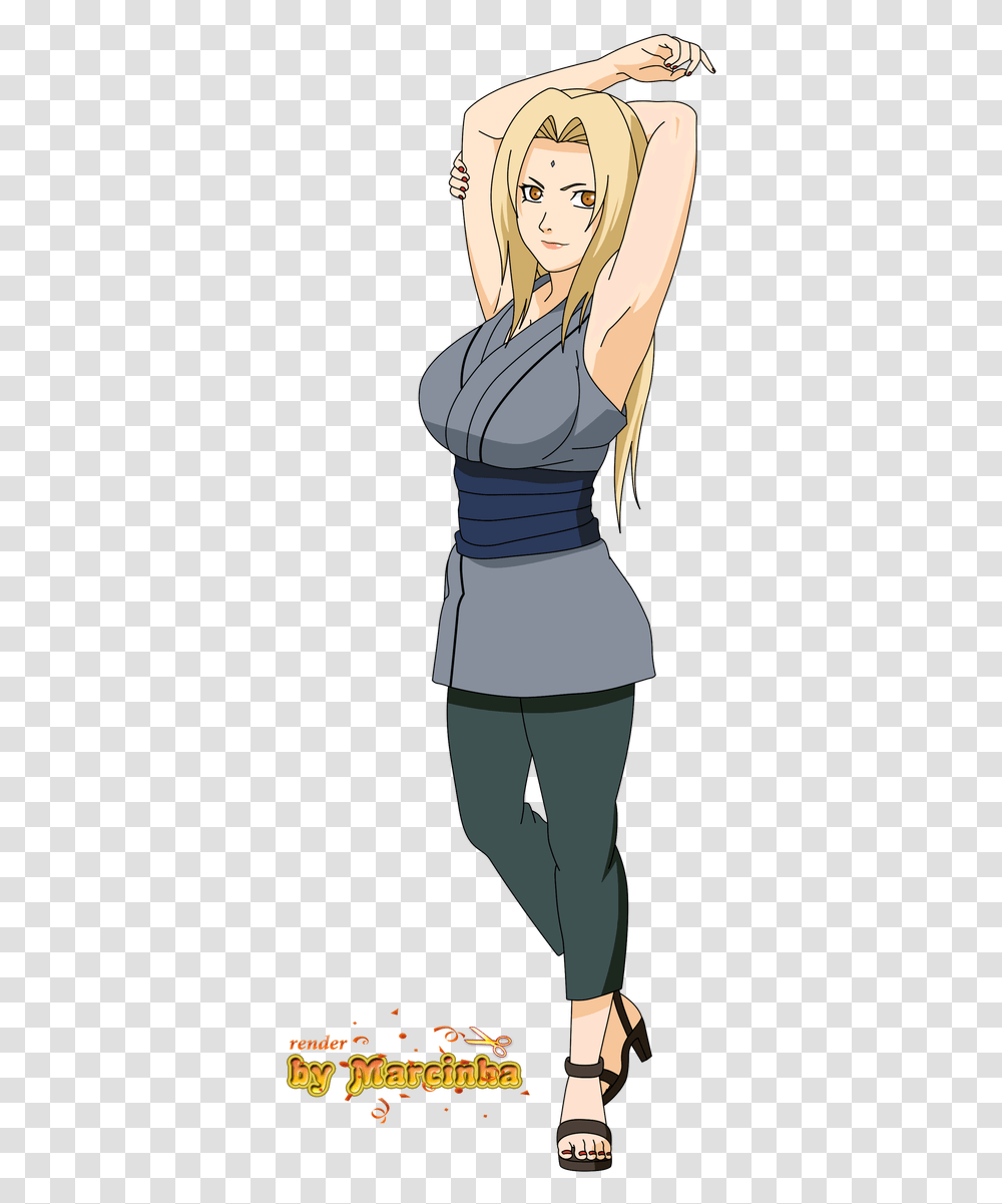 Naruto Tsunade, Person, Female, Sleeve Transparent Png