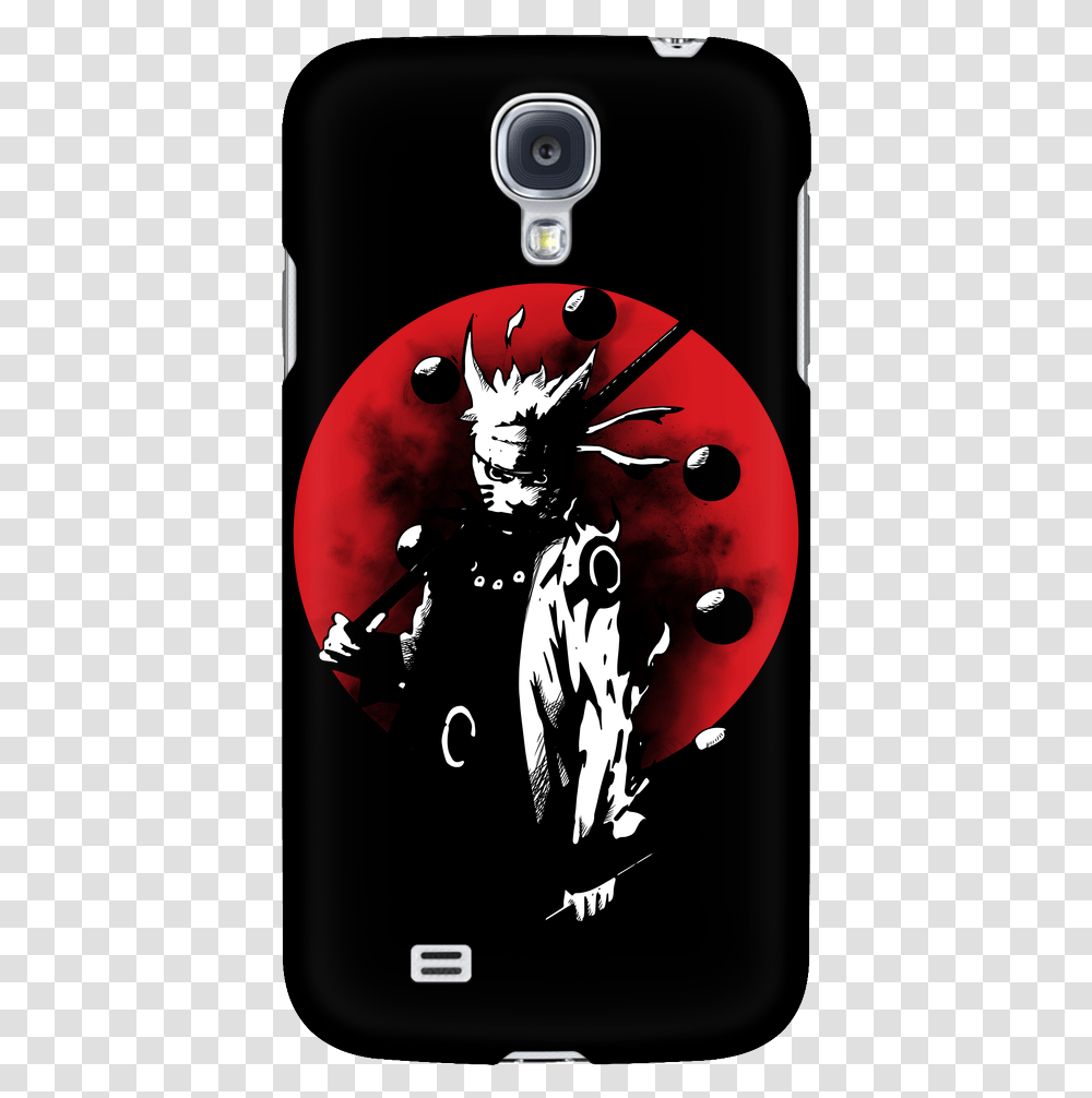 Naruto Uzumaki Nine Tail Fox Form Viking Phone Case, Person, Human Transparent Png