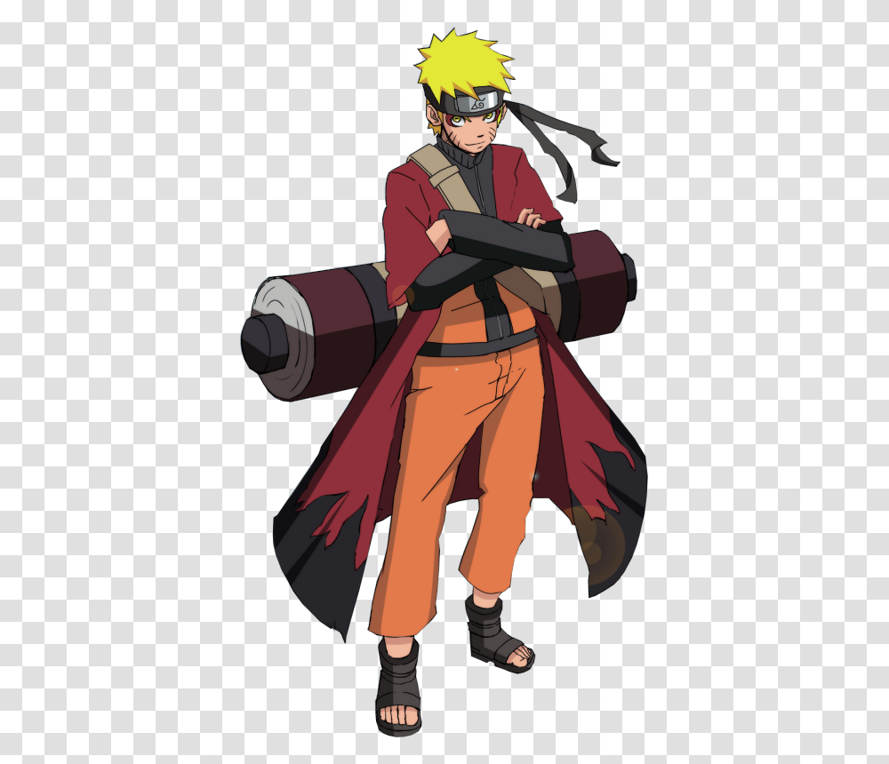 Naruto Uzumaki Sage Cloak, Person, Photography, Costume Transparent Png