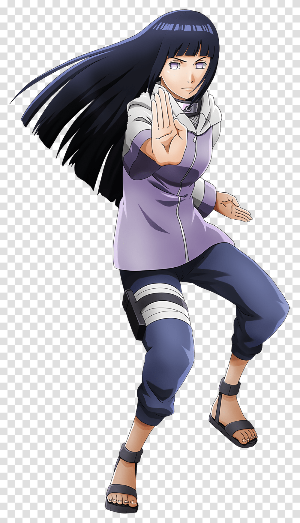 Naruto X Boruto Ninja Voltage Hinata, Person, Human, Manga, Comics Transparent Png