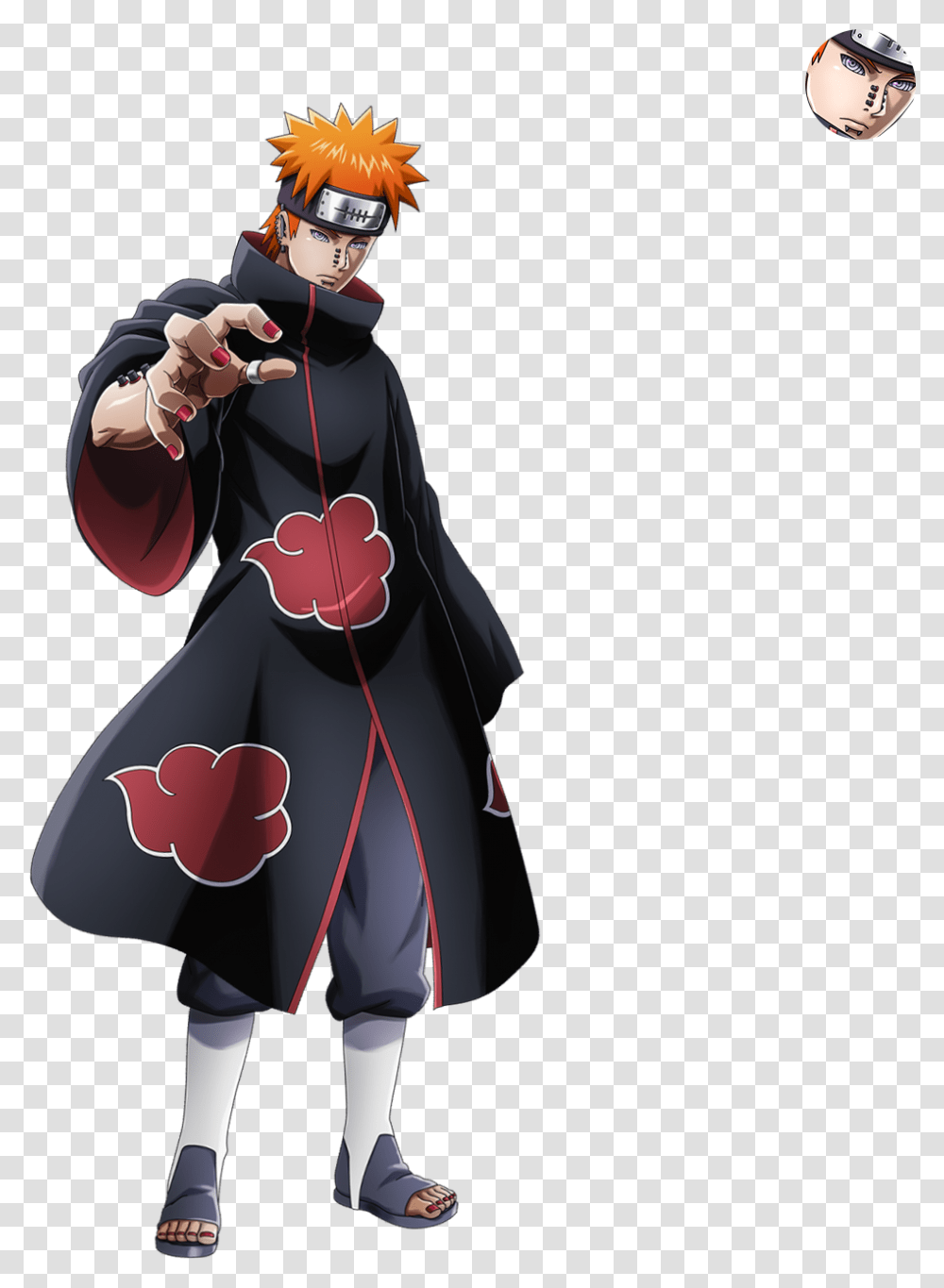 Naruto X Boruto Ninja Voltage Pain, Apparel, Fashion, Cloak Transparent Png