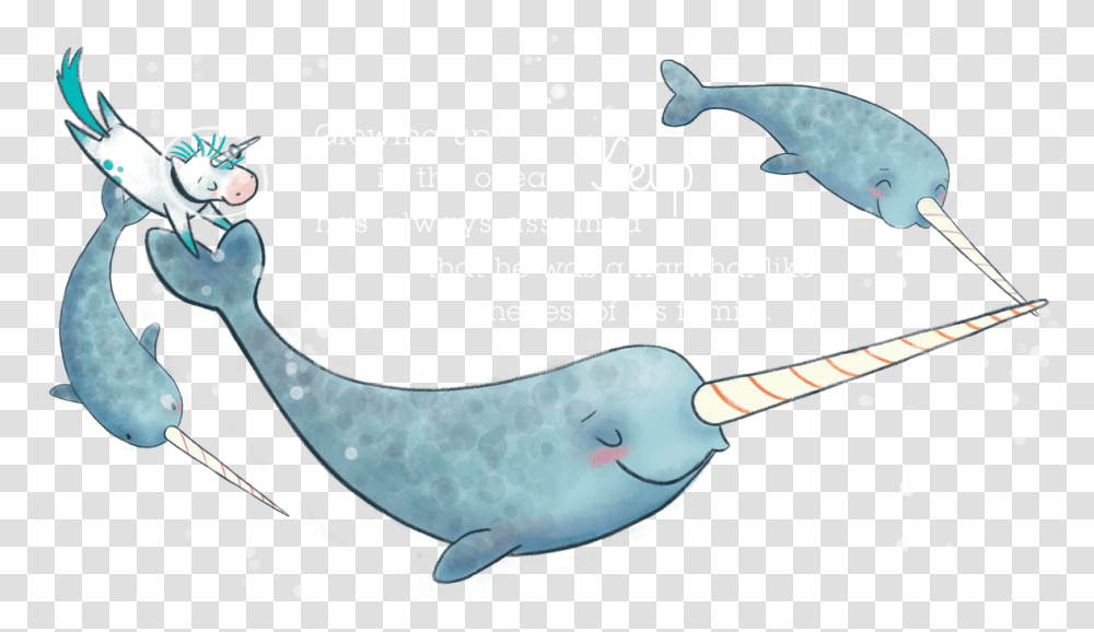 Narwhal Not Quite Narwhal, Sea Life, Animal, Whale, Mammal Transparent Png