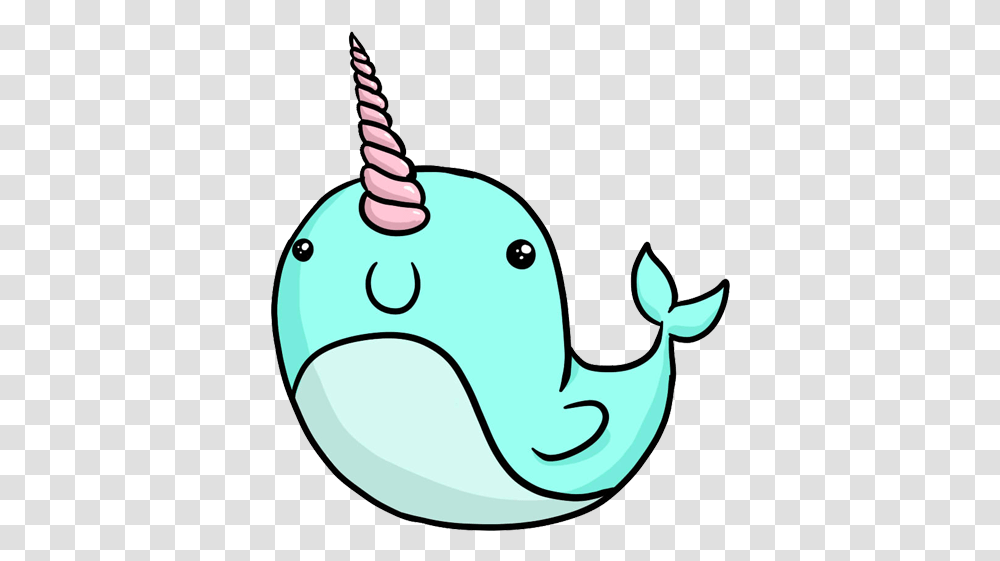 Narwhal Svg Adorable Narwhal Icon, Animal, Sea Life, Mammal, Bird Transparent Png
