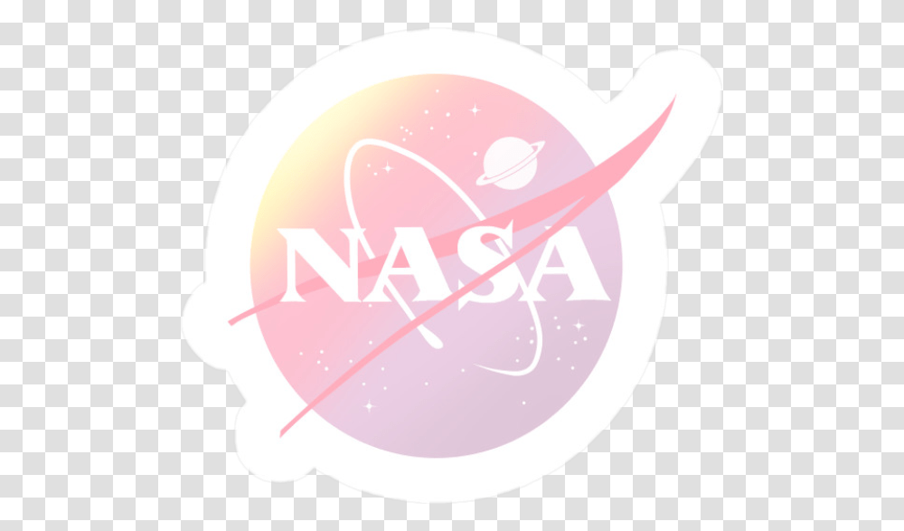 Nasa Aesthetic Pink White Blink Galaxy Tumblr Backgroun Aesthetic Stickers Nasa, Hand, Cupid, Plant, Light Transparent Png