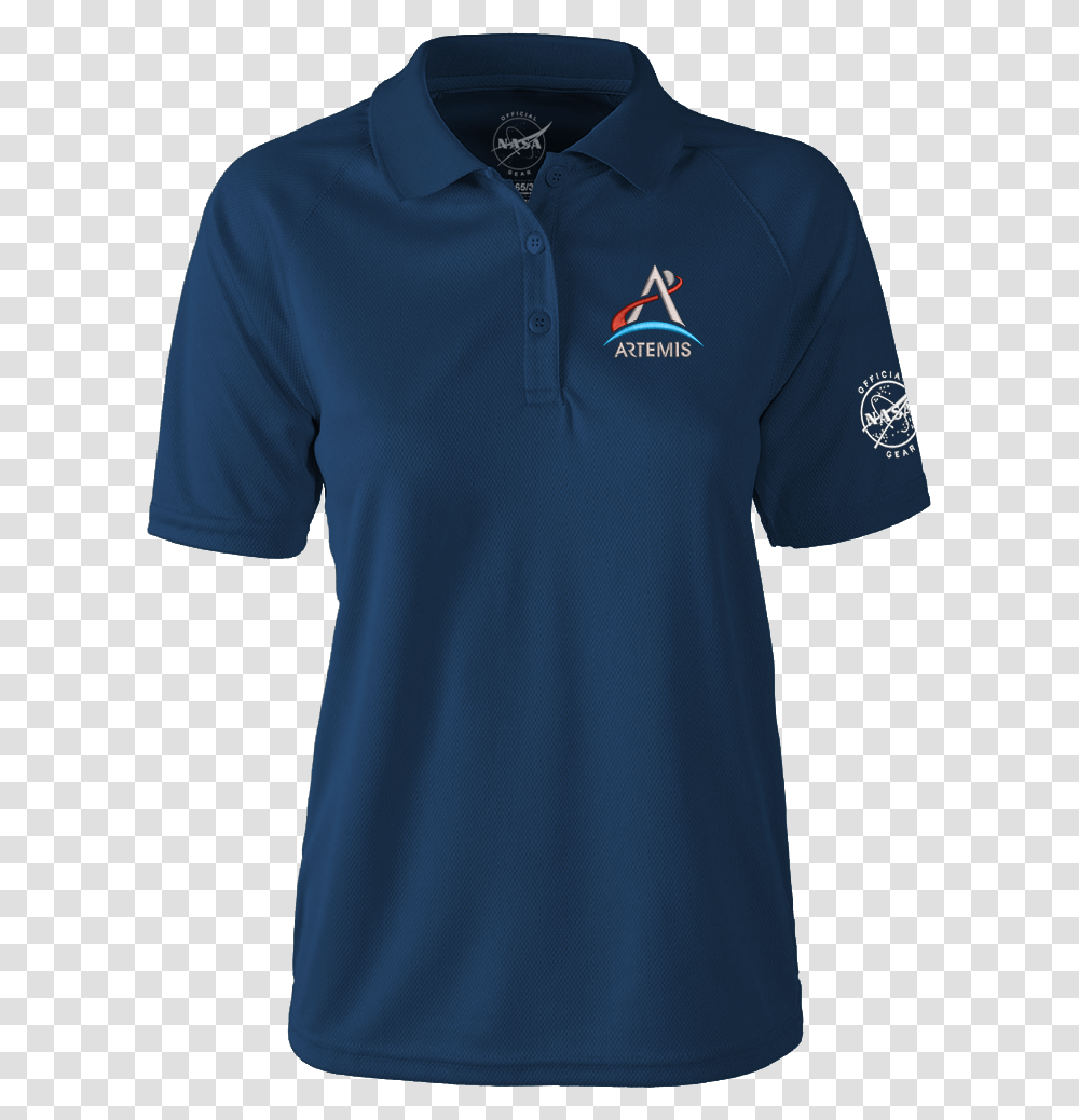 Nasa Artemis Logo Camiseta Joma Azul Marino, Shirt, Jersey, Person Transparent Png
