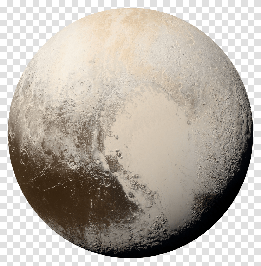 Nasa Immagini Plutone, Moon, Outer Space, Night, Astronomy Transparent Png