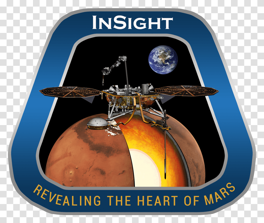 Nasa Insight Mission Patch Transparent Png