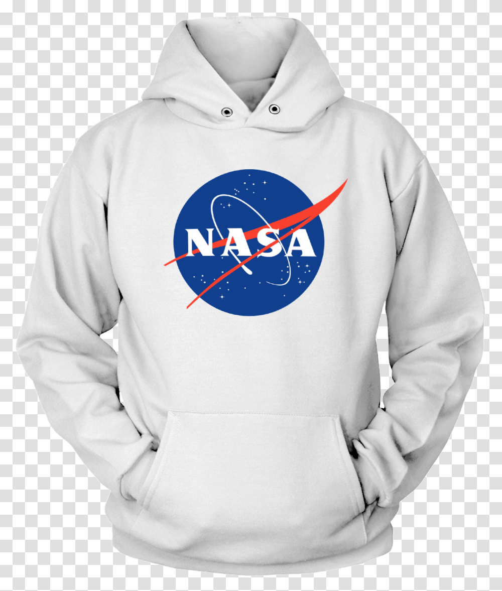 Nasa Logo Hoodie, Clothing, Apparel, Sweatshirt, Sweater Transparent Png
